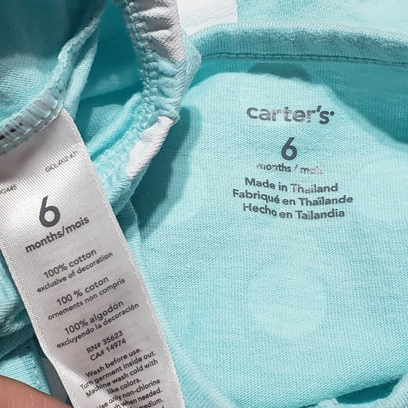 (030) *TWINS* Girls: 6M Carter's Tutu Onesie- N1 - Picture 5 of 6